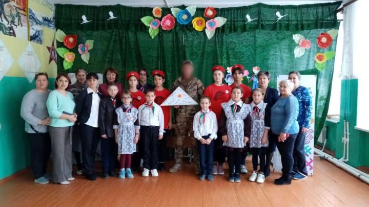 В Ляки состоялась встреча с участником СВО