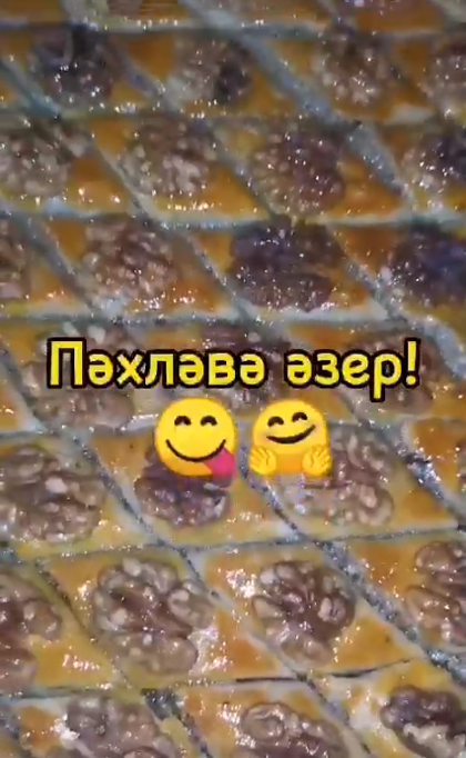 Эльвина Закировадан - тәмле пәхләвә +ВИДЕО