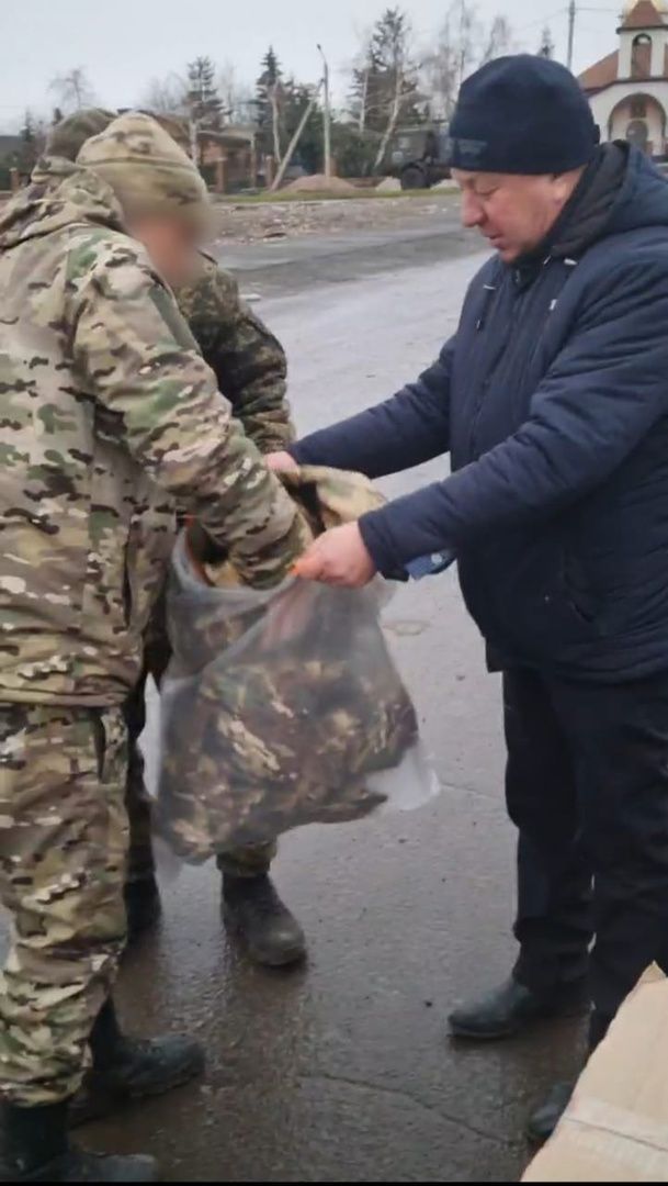 Район башлыгы Украинада якташларыбыз янында булды