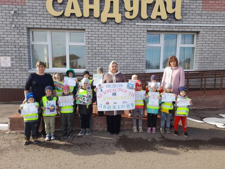 «Сандугач» балалары «гаишник«лар булдылар