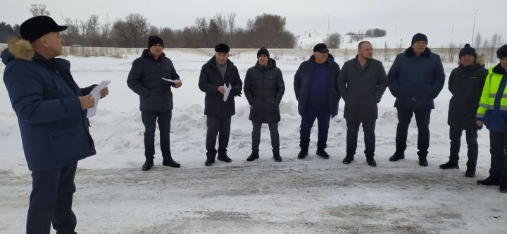 В селе Муртыш-Тамак состоялось совещание по проведению зимнего картинга