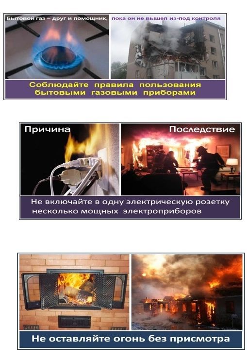 Жители района должны соблюдать противопожарный режим