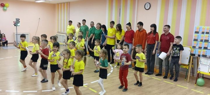 В детском саду «Сандугач» соревновались семьями