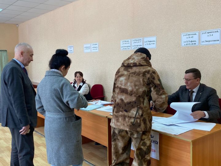 Хәрби операциядән вакытлыча ялга кайткан райондашыбыз тавыш бирде