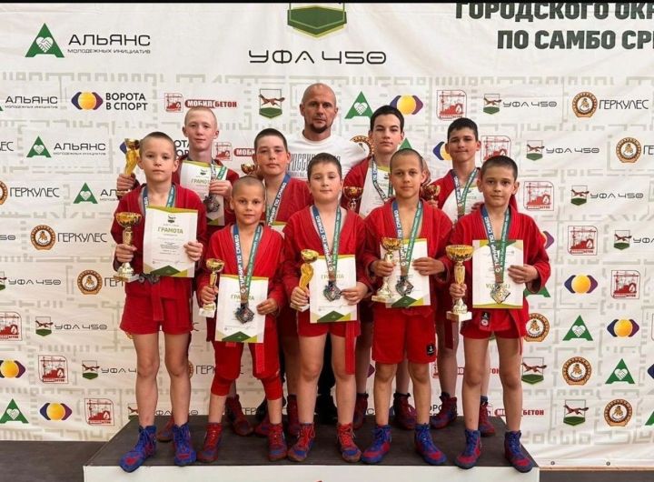 Сармановские самбисты стали призерами в Уфе