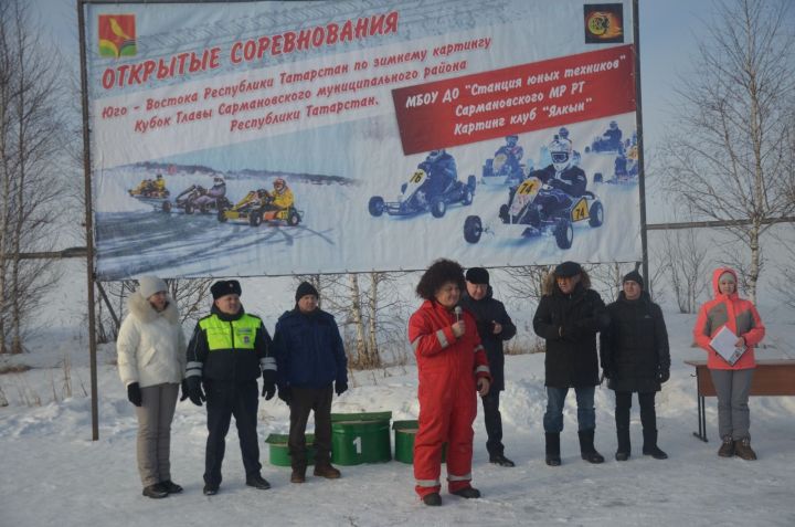 Картингисты из разных регионов соревнуются на Кубок главы Сармановского района