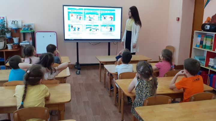 Осторожно, тонкий лёд!»: Воспитанники детсада «Солнышко» узнали, как избежать опасности на воде