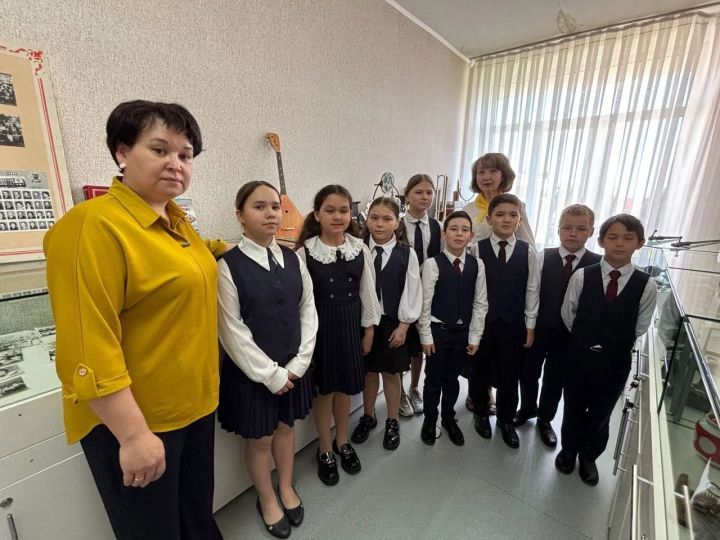 Сармановские ученики прикоснулись к истории