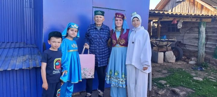 Өчиле Саклау авылында Сабантуйга әзерләнәләр