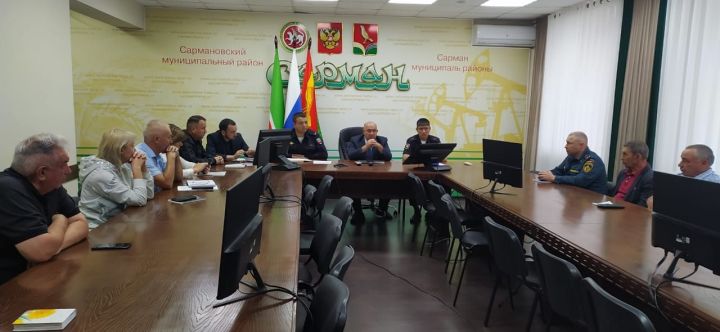 Районная комиссия по обеспечению БДД приняла участие в республиканском заседании