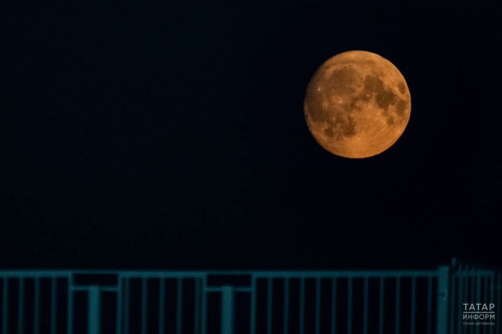 Сегодня над Татарстаном можно наблюдать лунное затмение