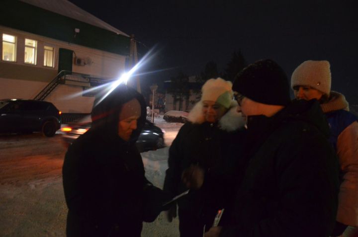 Жителей села Сарманово призвали быть заметнее