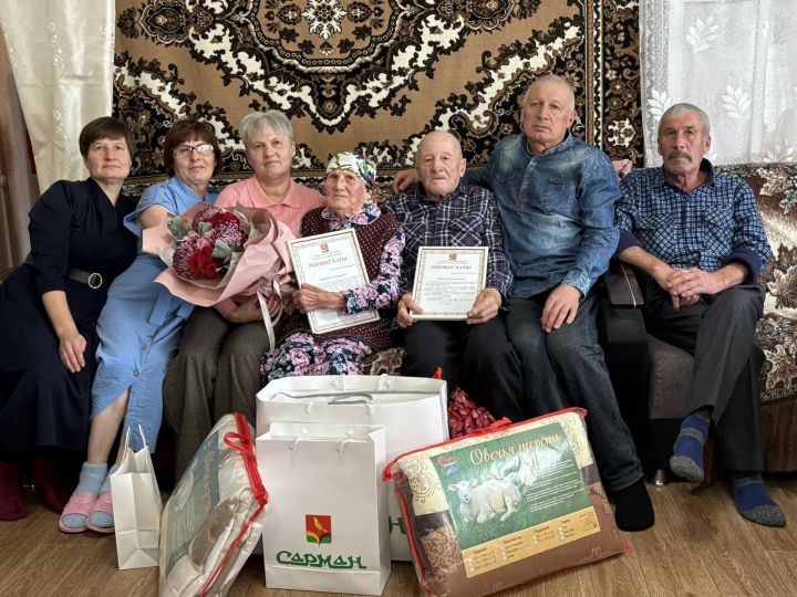 Петр һәм Анна Ивановлар 90 яшьлек юбилейларын бәйрәм иттеләр