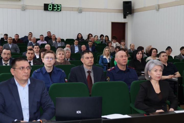 В Сарманово обсудили вопросы антитеррористической безопасности