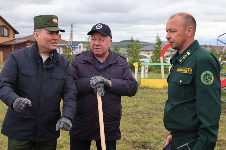 Министр лесного хозяйства РТ посетил район
