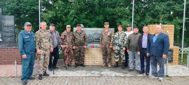 В Сарманово почтили ветеранов боевых действий