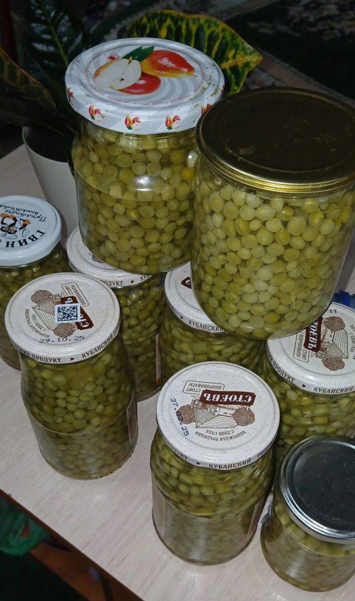 Райондашыбыз Гүзәлия Гарипова борчакны ел да күпләп маринадлый